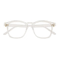 DENMARK - Square Horn Rimmed Blue Light Glasses Clear Clear Lens